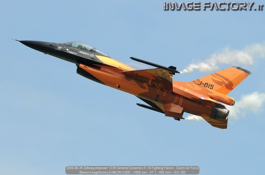 2009-06-26 Zeltweg Airpower 1378 General Dynamics F-16 Fighting Falcon - Dutch Air Force